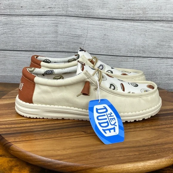 NEW Hey Dude Wally Spring Breaker Beer Bash Slip On Loafers Men’s Shoe Size 12 - Picture 3 of 10